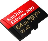 SANDISK EXTREME PRO MICROSD 64GB 200MB/S